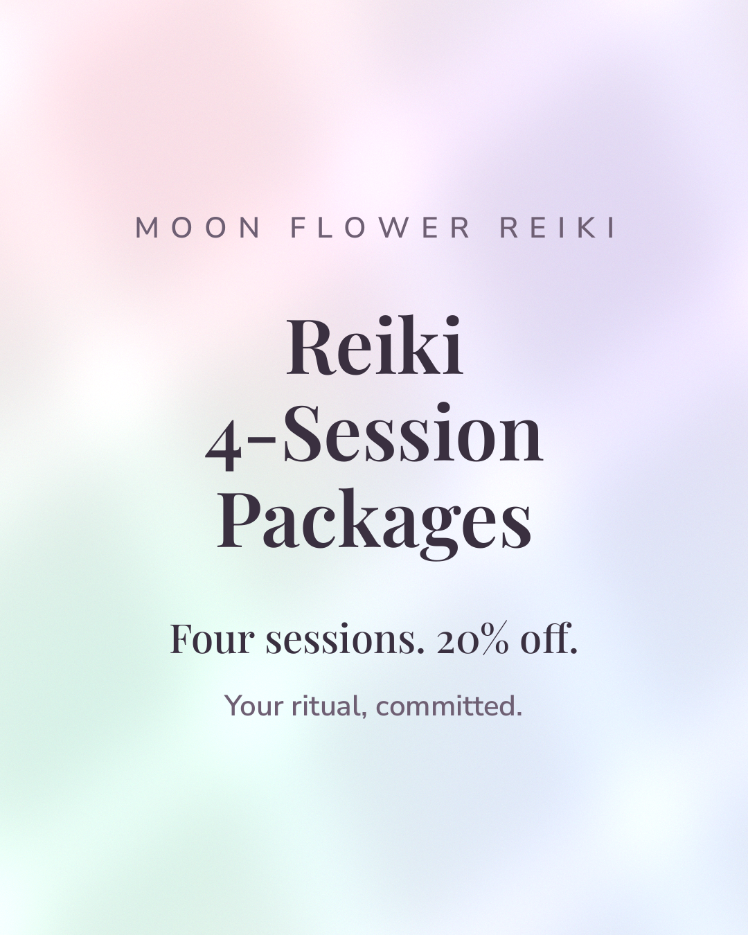 Reiki 4-Session Packages