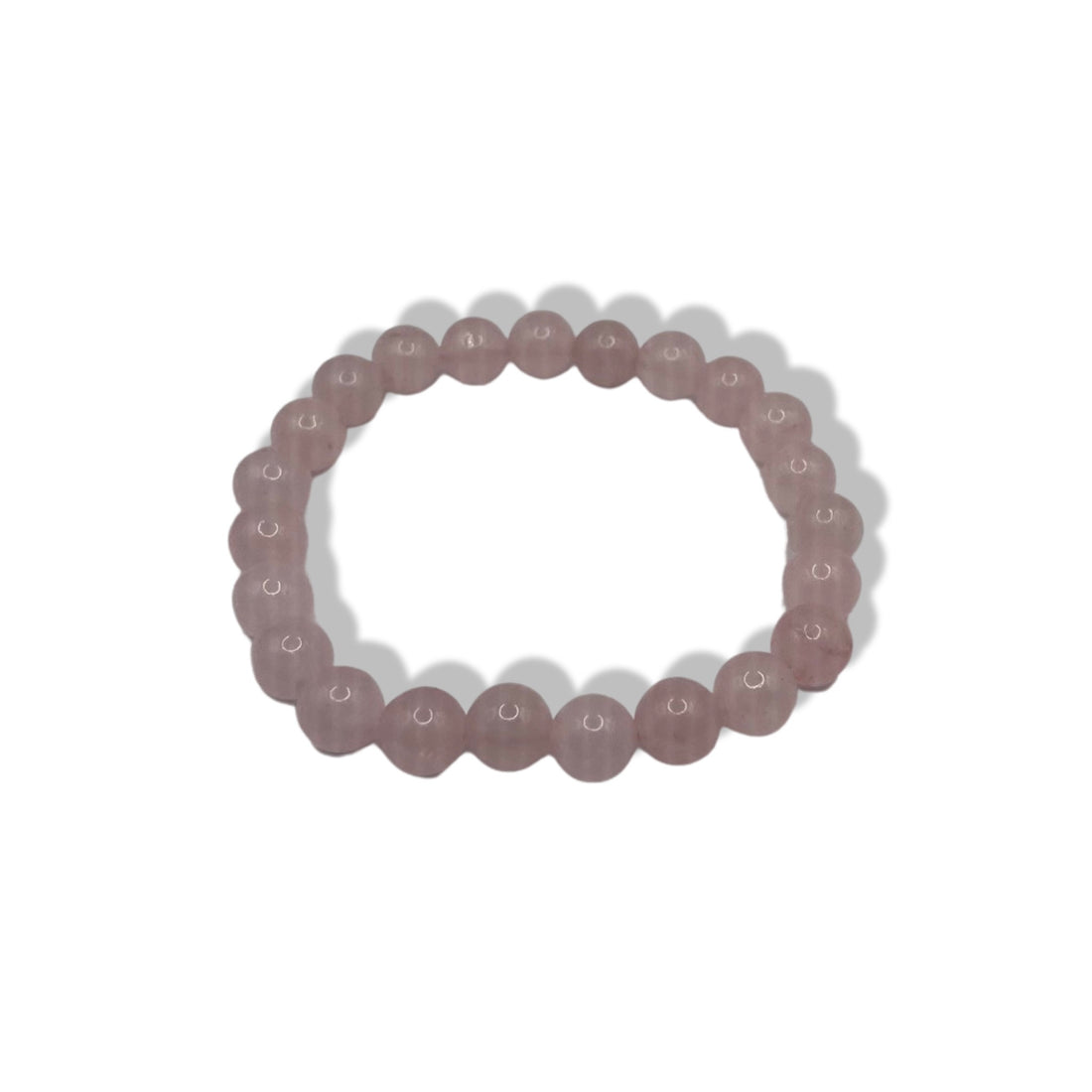 Rose Quartz 8mm Round Bracelet