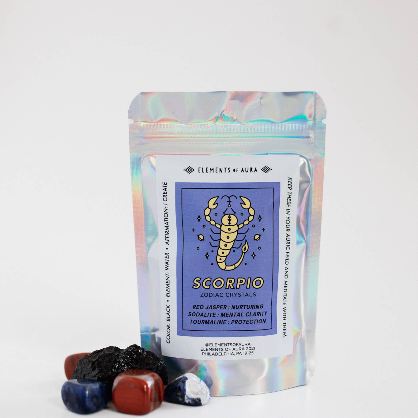 Scorpio crystal set